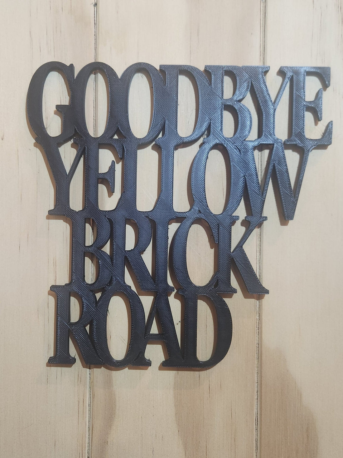Goodbye Yellow Brick Road — The Wall Art Every Elton John Fan Needs